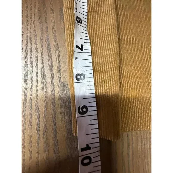 Vintage Cynthia Steffe Womens Tan Corduroy Blazer Matching Shorts Set - Size 2 - Picture 10 of 12